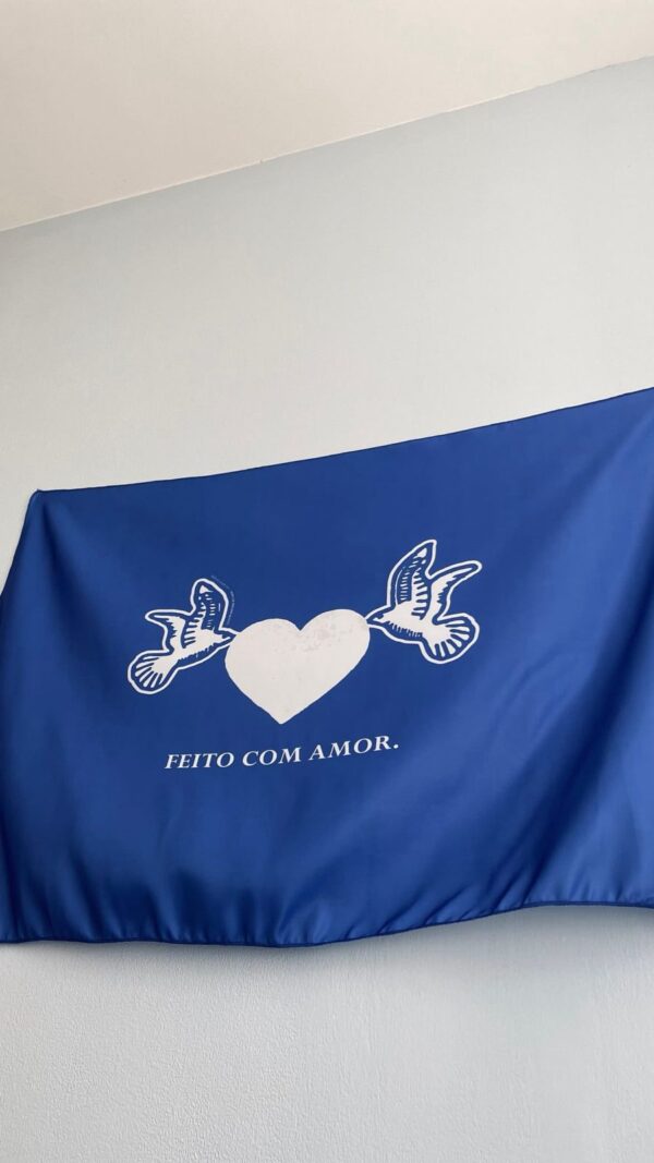 Bandeira FEITO COM AMOR - Imagem 7