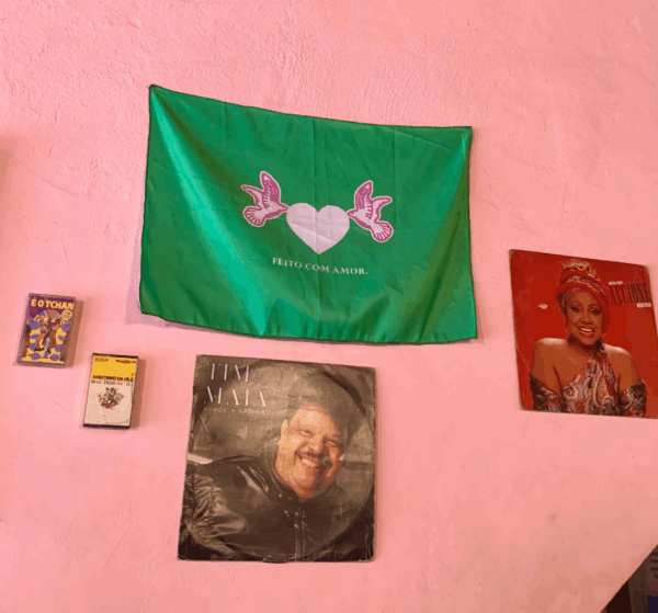 Bandeira FEITO COM AMOR - Imagem 6