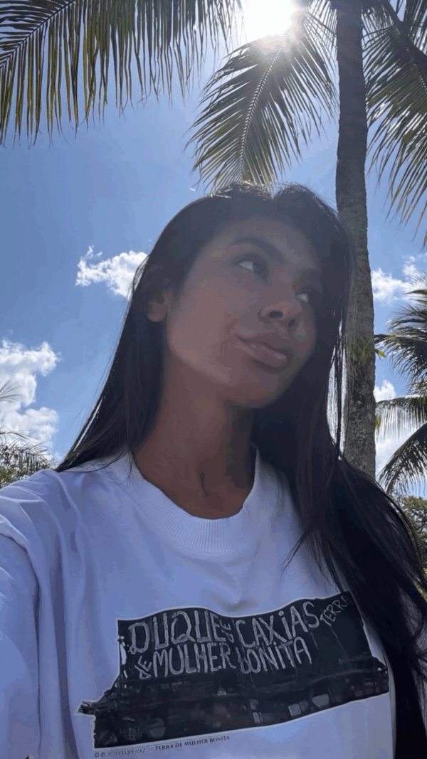 Camiseta PLACA TERRA DE MULHER BONITA - Imagem 9