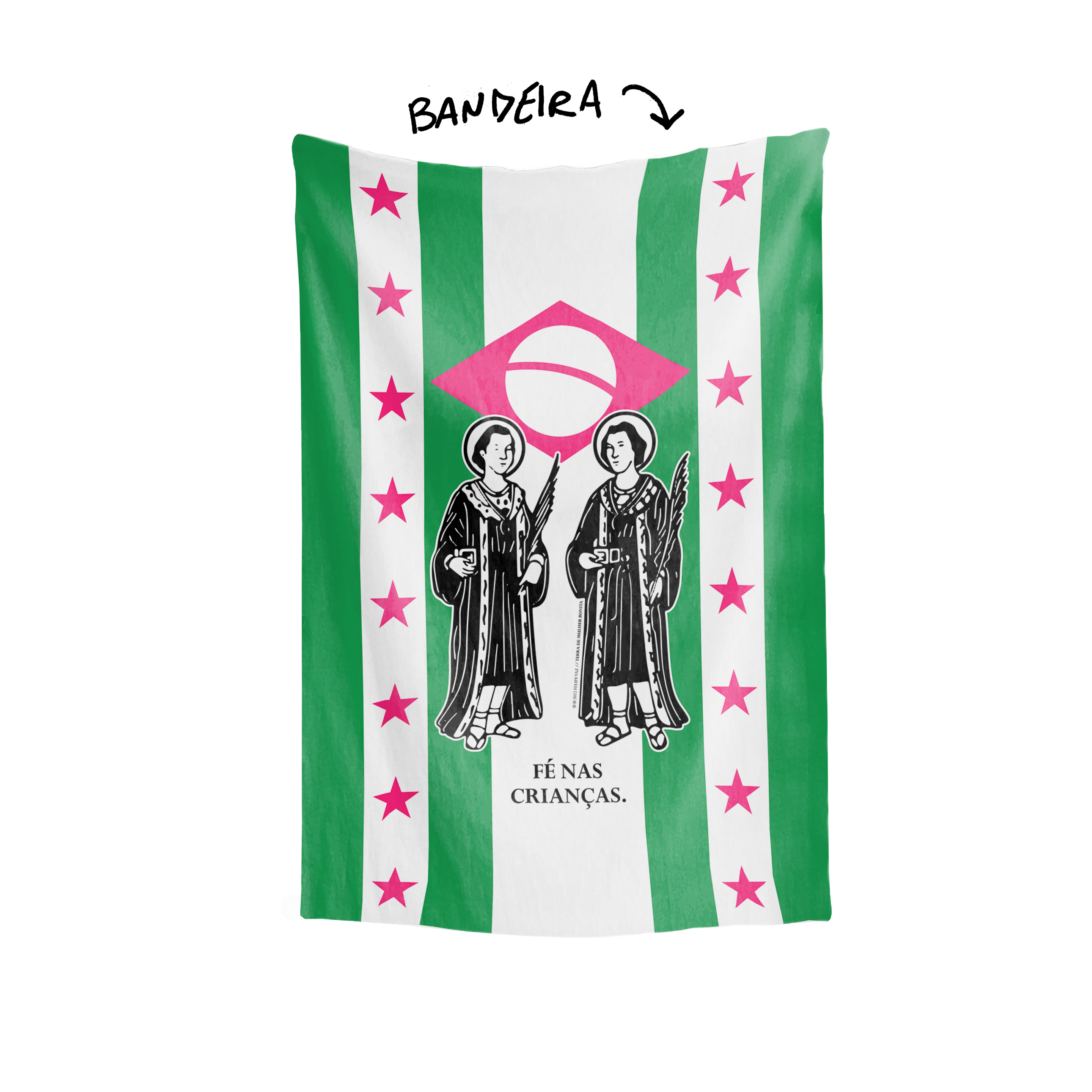 Bandeira FÉ NAS CRIANÇAS