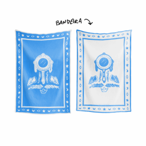 Bandeira ABEBÉ DE IEMANJÁ