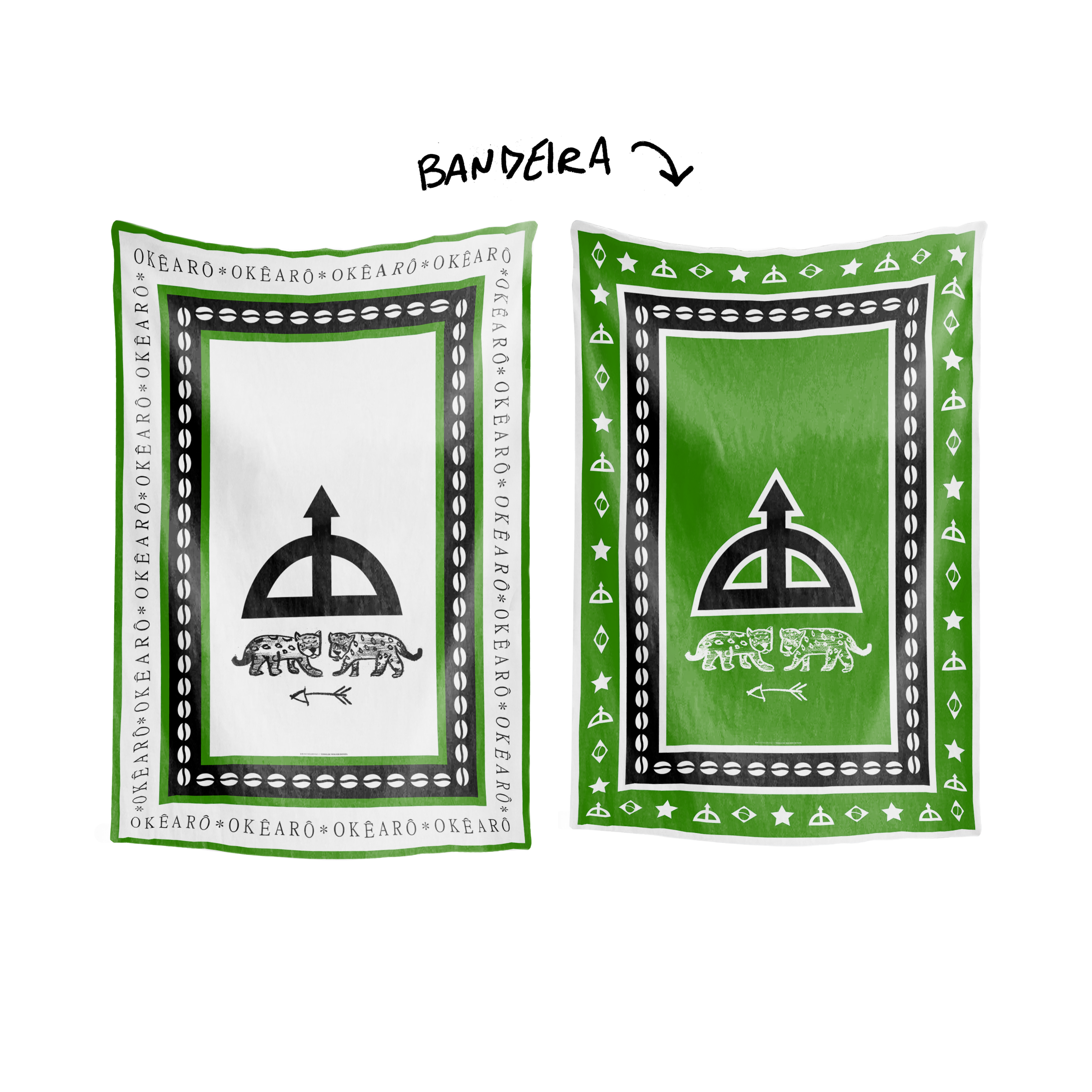 Bandeira OFÁ DE OXÓSSI