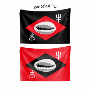 Bandeira BRASIL DE EXU E POMBA-GIRA