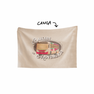 Canga BAIXADA EM MOVIMENTO 2 ARTE ÔNIBUS