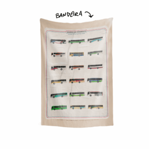 Bandeira BAIXADA EM MOVIMENTO 1 PÔSTER ÔNIBUS