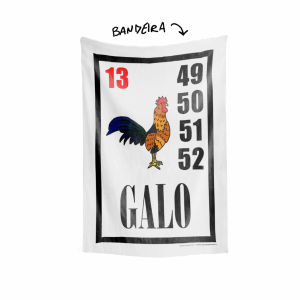 Bandeira MINHA FÉ EU QUEM FAÇO - Imagem 4