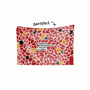 Bandeira OS PÉS NO CHÃO