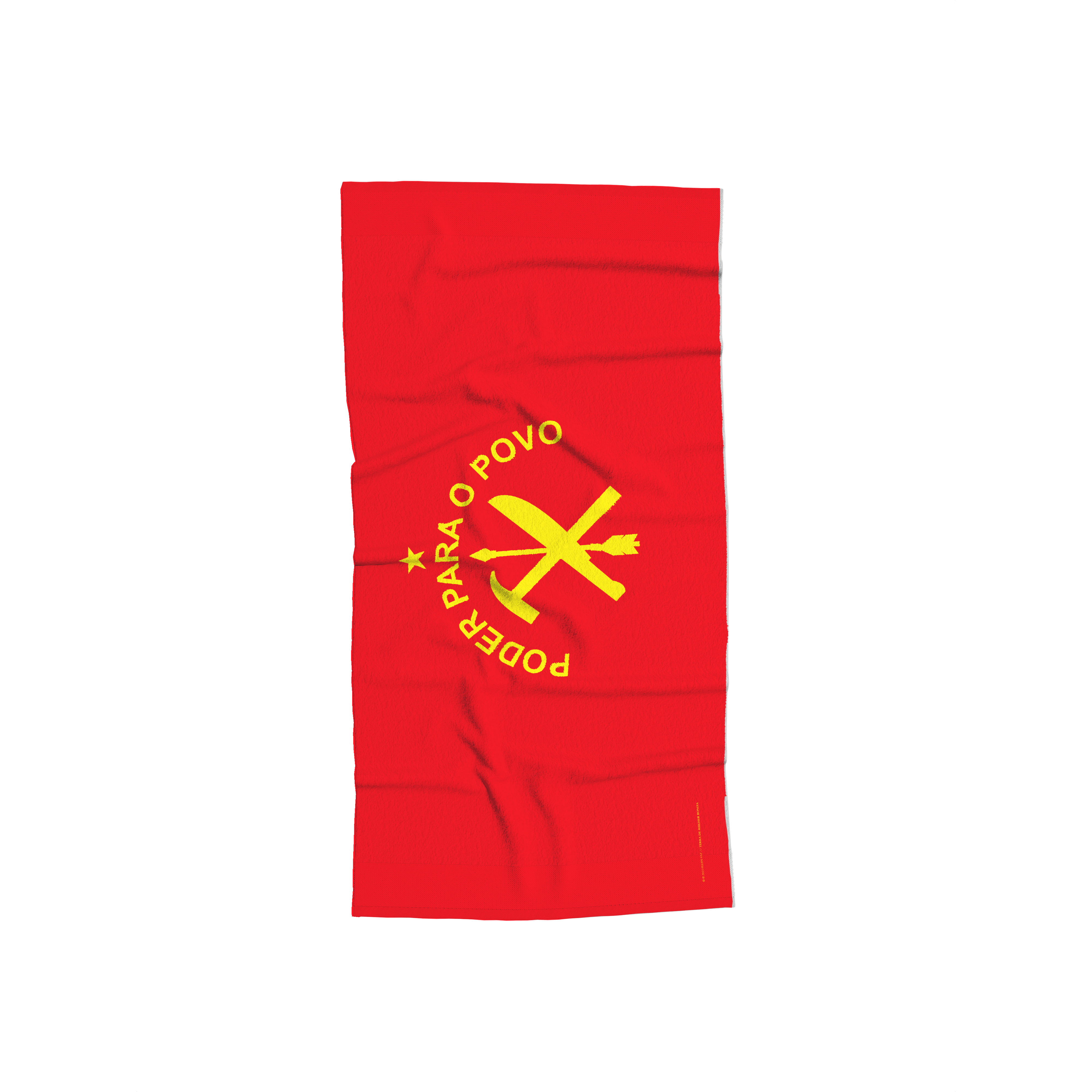 Atoalhado PODER PARA O POVO 2 FOICE, FACÃO E FLECHA