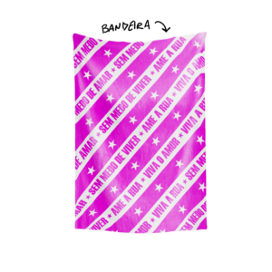 Bandeira PIPOCA DE RUA