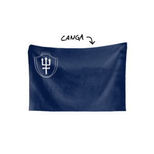 Canga PAIXÃO DAS RUAS leão azul