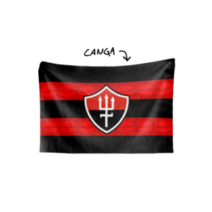 Canga PAIXÃO DAS RUAS rubro-negro baiano